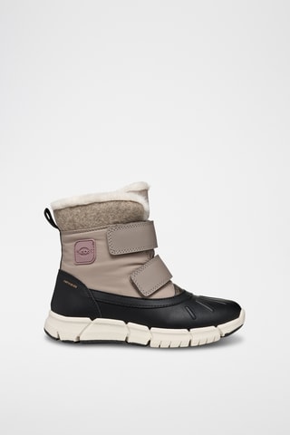 Gevoerde Snowboots Flexyper - Beige