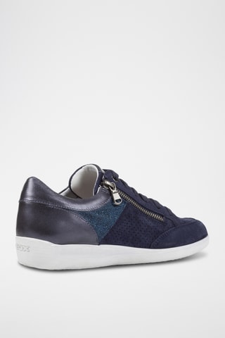 Leren Sneakers Myria - Marineblauw