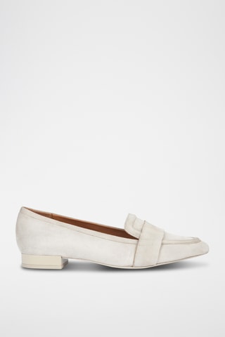 Geitennubuck Loafers Charyssa - Beige