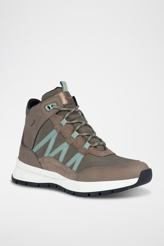 Hoge Nubuck Sneakers Braies B Abx - Donkergrijs