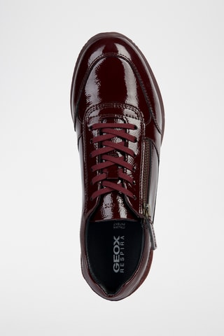 Leren Sneakers Calithe - Bordeauxrood