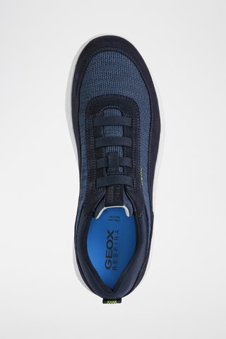 Nubuck Sneakers Spherica - Marineblauw