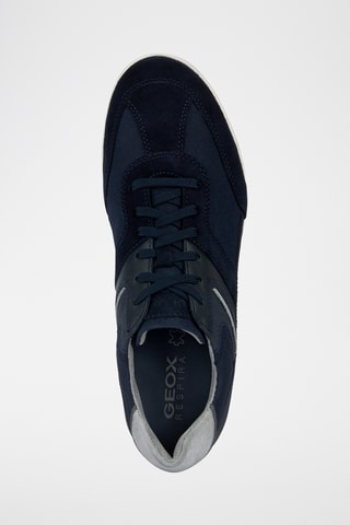 Leren Sneakers Renan - Marineblauw