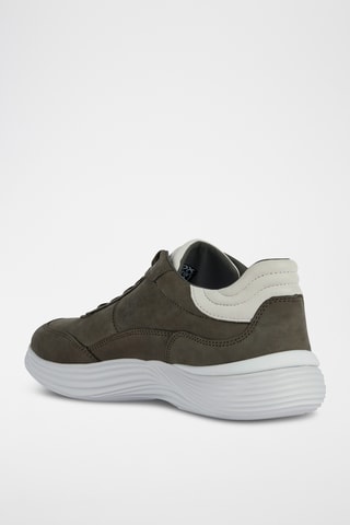 Leren Sneakers Fluctis - Kaki