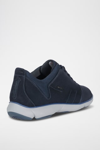 Nubuck Sneakers Nebula - Marineblauw