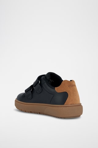 Leren Sneakers Theleven - Zwart