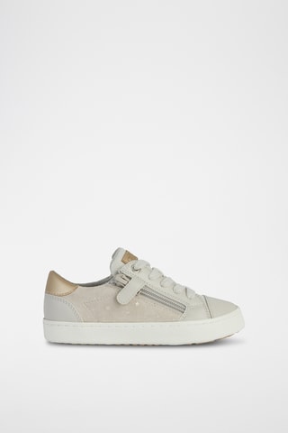 Nubuck en Geitenleren Sneakers Kilwi - Beige