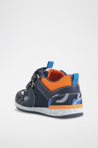 Leren Sneakers Rishon - Marineblauw