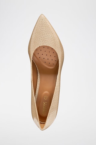 Leren Pumps Faviola - Beige