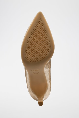 Leren Pumps Faviola - Beige