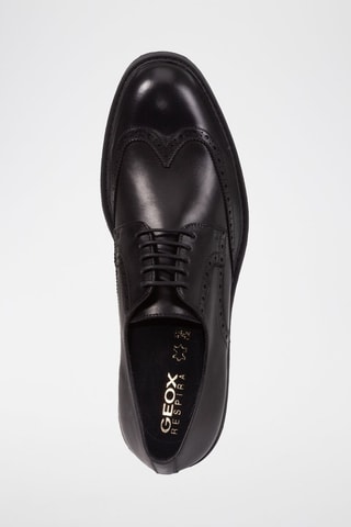 Leren Derby's - Zwart