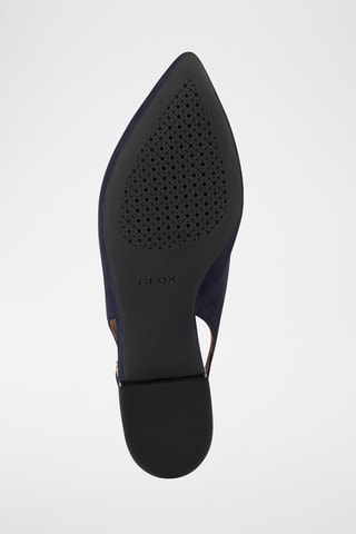 Nubuck Ballerina’s Charyssa - Blauw