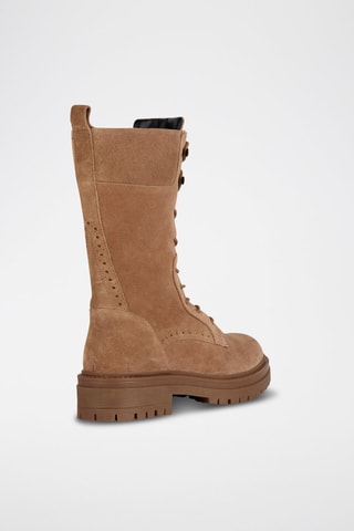 Nubuck Enkellaarzen Iridea - Camel
