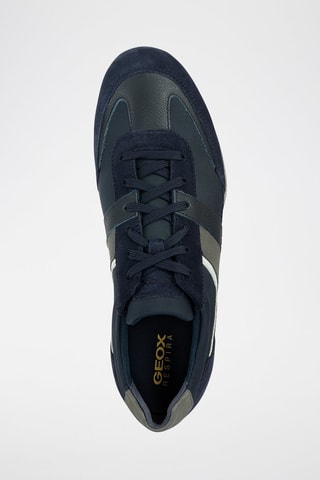 Leren Sneakers Wells - Blauw