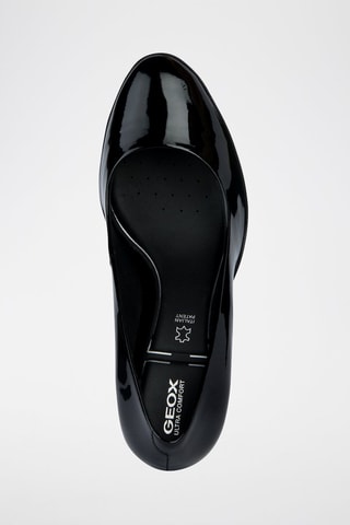 Leren Pumps Walk Pleasure 85 - Zwart