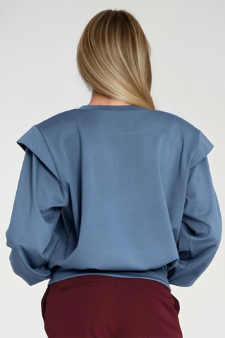 Pull oversize - Bleu cobalt