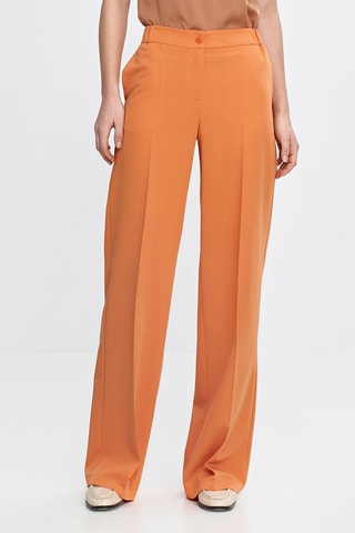Pantalon wide legs - Orange