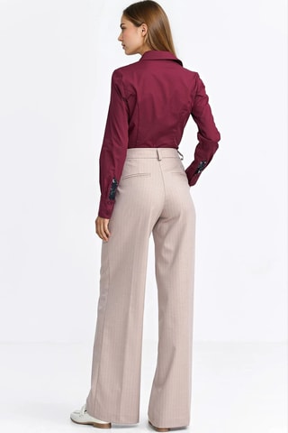 Pantalon wide legs - Beige