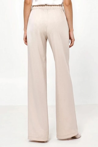 Pantalon wide legs - Beige
