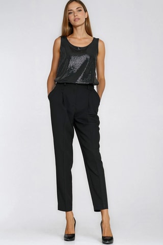 Pantalon carotte - Noir