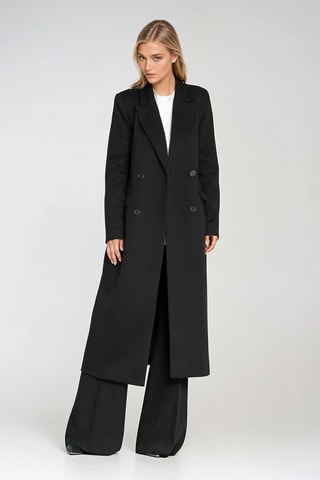 Manteau regular - Noir
