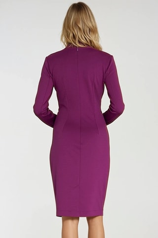 Robe fourreau - Violet
