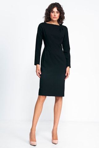 Robe fourreau - Noir