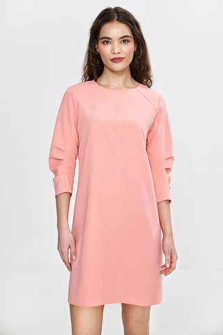 Robe courte relaxed - Saumon