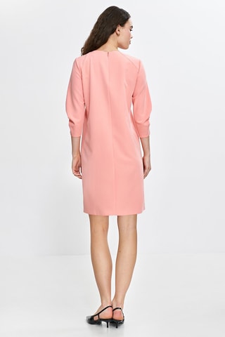 Robe courte relaxed - Saumon