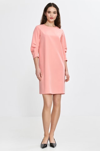 Robe courte relaxed - Saumon