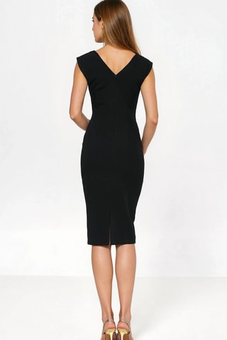 Robe fourreau - Noir