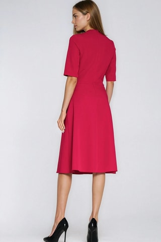 Robe trapèze - Rouge