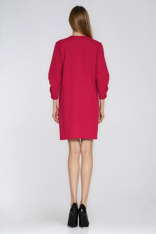 Robe trapèze - Rouge