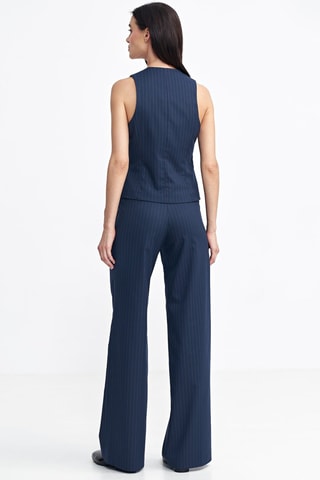 Gilet de costume sans manches - Bleu marine