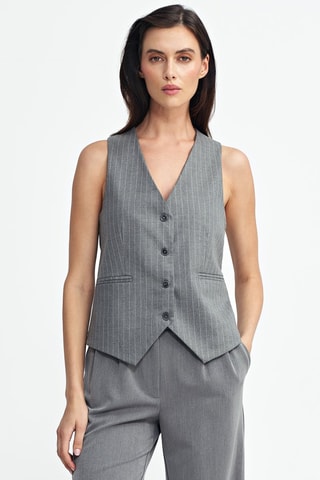 Gilet de costume sans manches - Gris