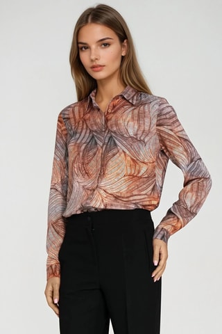 Chemisier regular - Marron