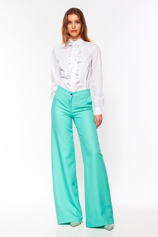 Chemisier slim - Blanc