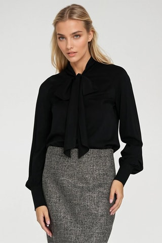 Blouse regular - Noir
