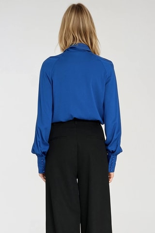 Blouse regular - Bleu