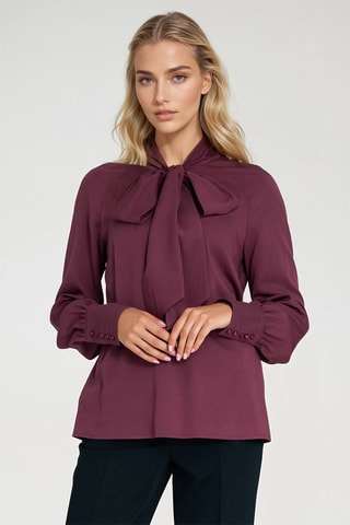 Blouse regular - Bordeaux