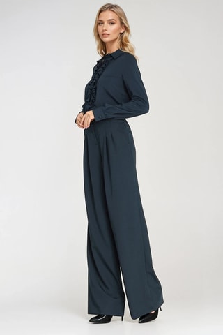 Chemisier slim - Bleu marine