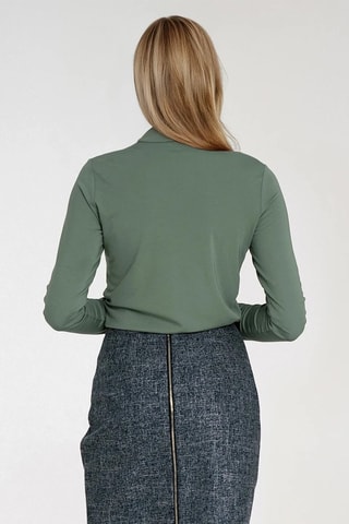 Polo slim - Vert olive