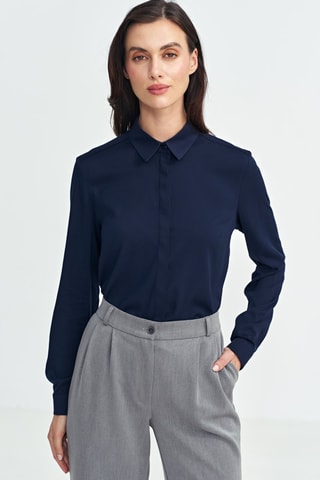 Blouse - Bleu marine 