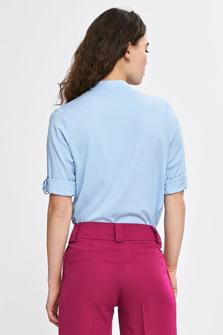 Blouse regular - Bleu