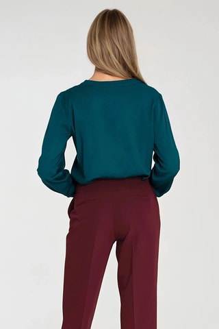 Blouse regular - Vert émeraude
