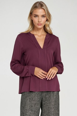 Blouse regular - Bordeaux
