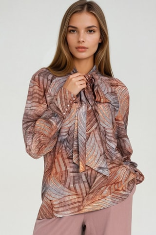 Blouse regular - Marron