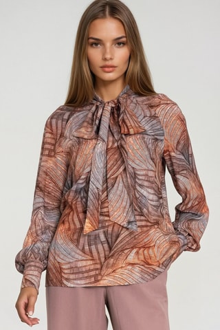 Blouse regular - Marron