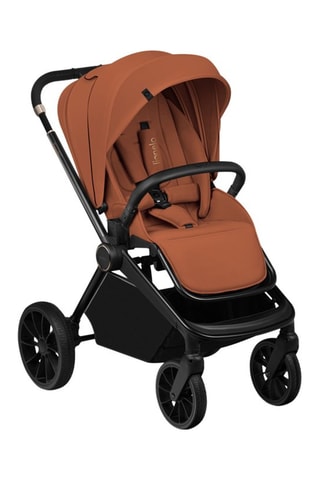 Poussette multifonction 2-en-1 Mika Plus - Marron - De la naissance à 4 ans