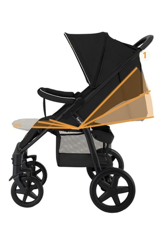 Poussette Annet Plus - Noir